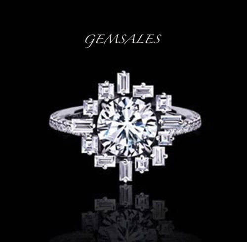 SPECTACULAR 2.75ct BRILLIANT CUT CZ & BAGUETTE  *S925*    SIZES    9   -   10.5    AVAILABLE