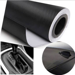 3D Carbon Fiber Vinyl Car Wrap Sheet Roll Film Sticker Decal 30x127cm