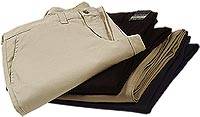 RENZO 100% COTTON FLAT FRONT CHINO