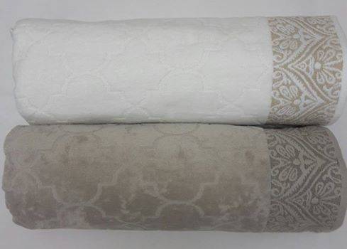 Glodina Morrocan  Velour bath sheet - R 100 ea BEIGE ONLY