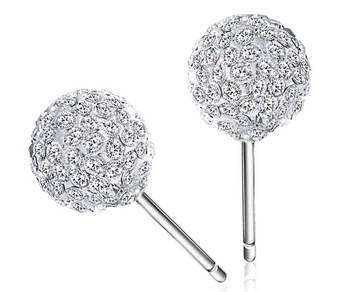 SHAMBALLA STUD EARRINGS, AUSTRIAN CRYSTAL