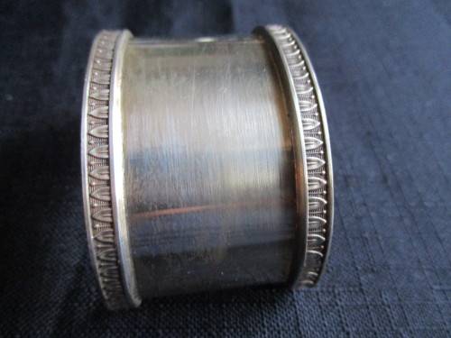 Solid Silver Serviette Ring