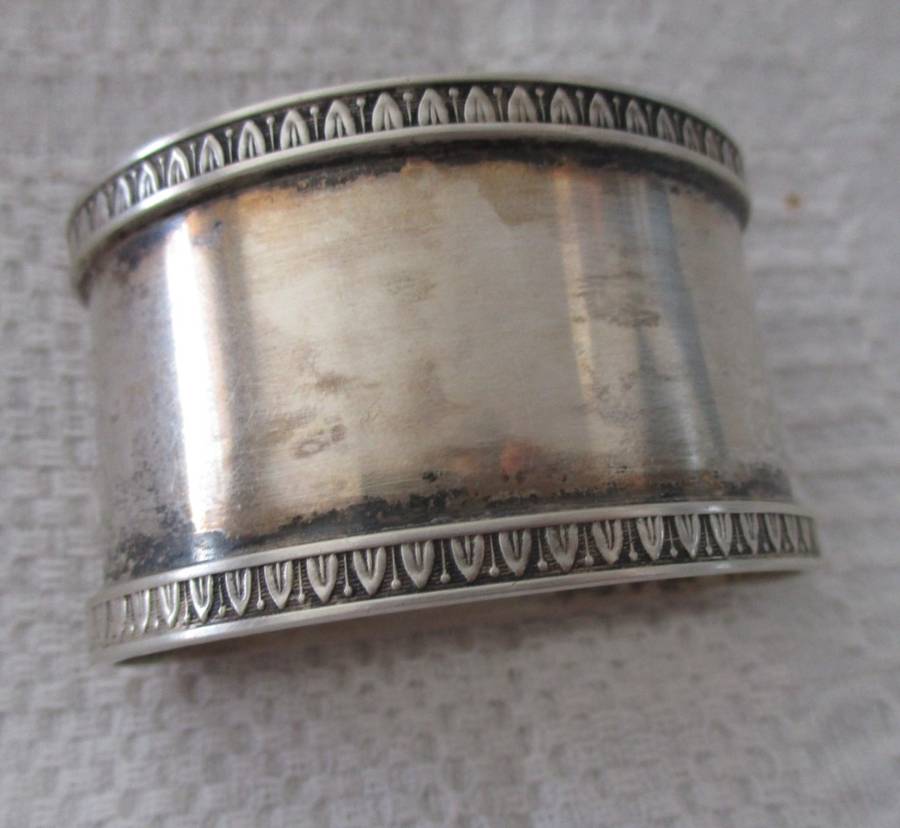 Solid Silver Serviette Ring