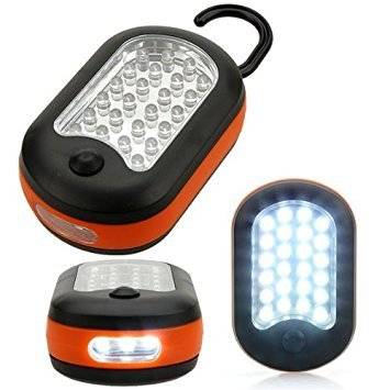 24+3 LED Work Light With Hook with Magnet
