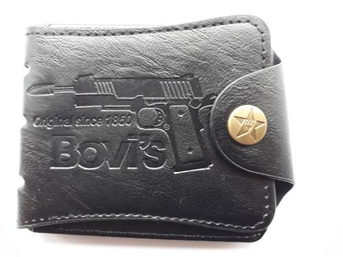 Men Leather Bifold Wallet With Credit/ID Card Holder And Slim Coin Purse