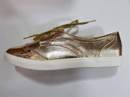 Women's Lace-Up Shoes gold - Size 4 5 6 7 8