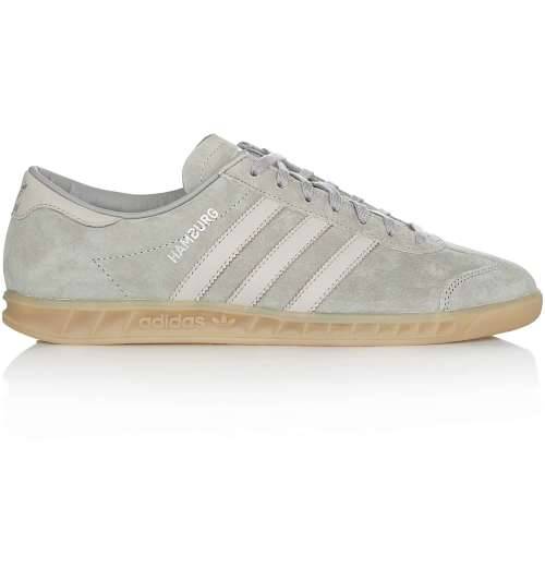 Adidas Originals Mens Hamburg Trainers Sneakers Grey - 6