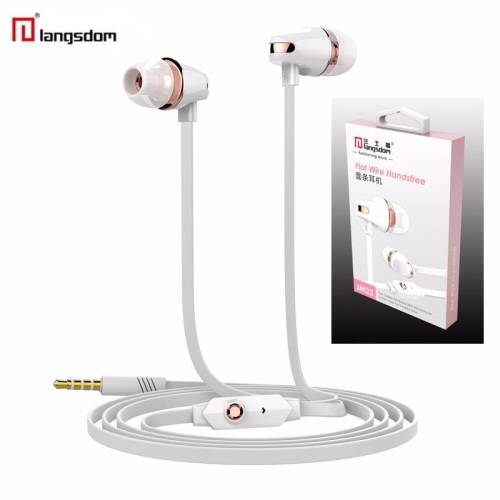 Langsdom JM23 3.5 mm In-ear Extra Bass Stereo Headphones - Black