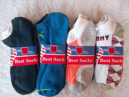 12 Pair Bright Colours Ankle Socks