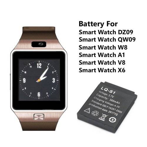 MStick 380mAh LQ-S1 Replacement Battery for Dz09 Smartwatch