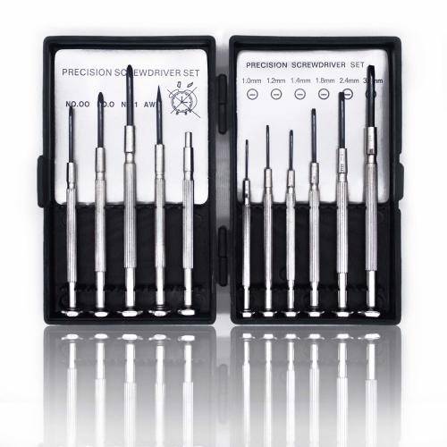 11-Piece Precision Screwdriver and Tool Set
