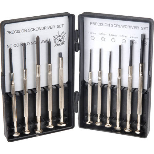11-Piece Precision Screwdriver and Tool Set