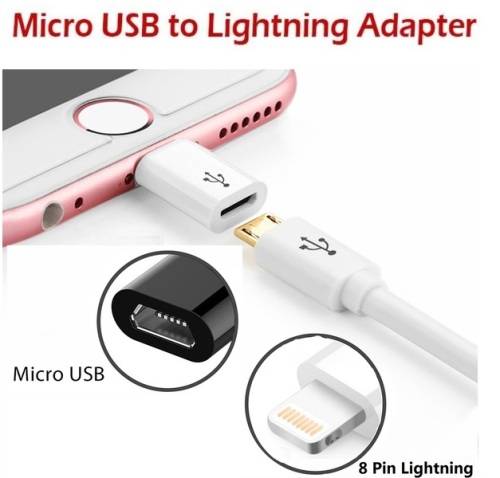 Micro USB to Lightning Adapter