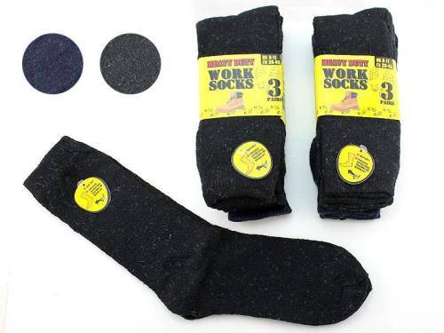 12 Pairs Men's Extreme Work Socks For Boots