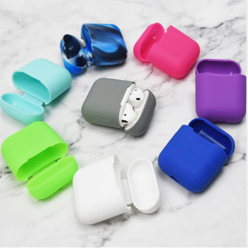 Handy Case Silicone Wireless Earphone Case For Earphones _Light Yellow Available