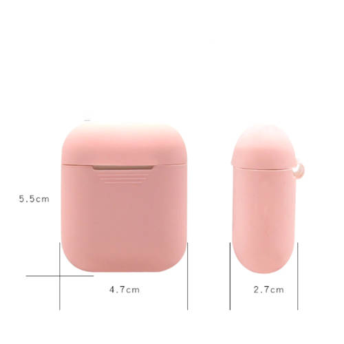 Handy Case Silicone Wireless Earphone Case For Earphones _Light Yellow Available