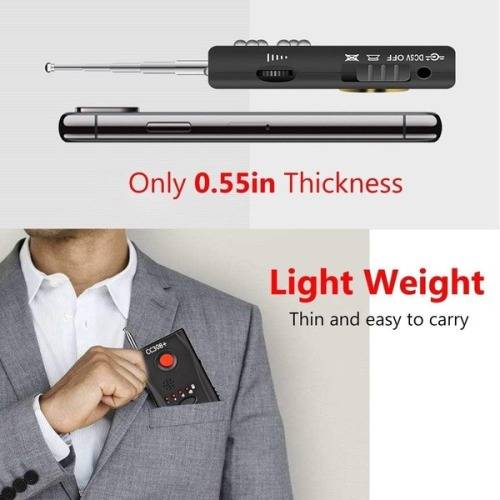 Multi-Detector Full-Range All-Round Detector For Hidden Mini Camera / IP Lens/ GMS / RF Signa