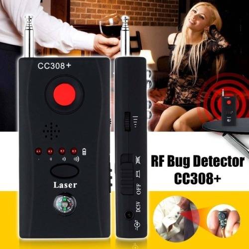 Multi-Detector Full-Range All-Round Detector For Hidden Mini Camera / IP Lens/ GMS / RF Signa