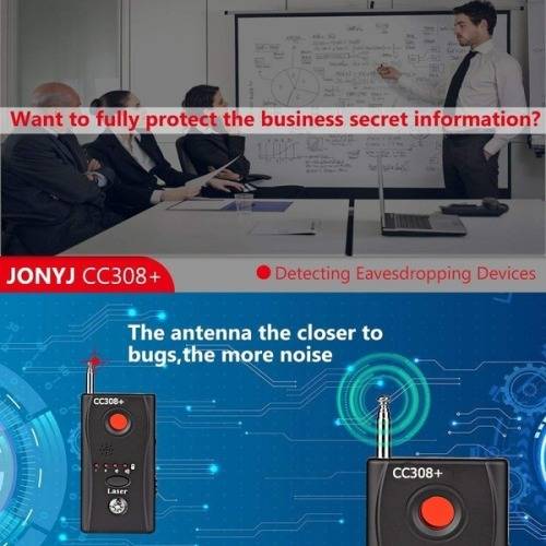 Multi-Detector Full-Range All-Round Detector For Hidden Mini Camera / IP Lens/ GMS / RF Signa