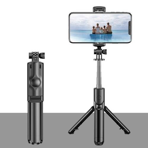 S03 Mini Selfie Stick Wireless Aluminum Alloy_Tripod