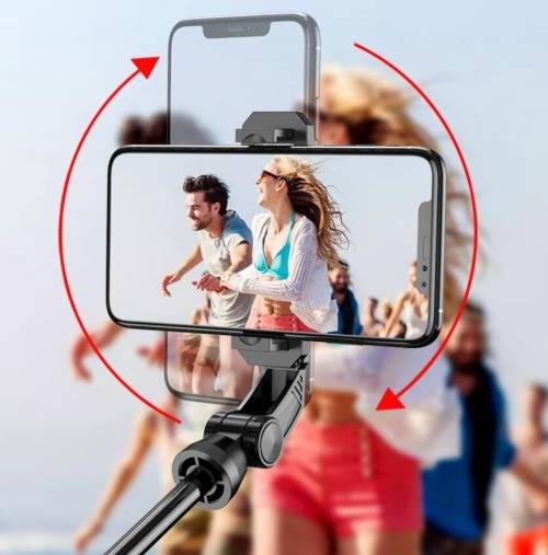 S03 Mini Selfie Stick Wireless Aluminum Alloy_Tripod