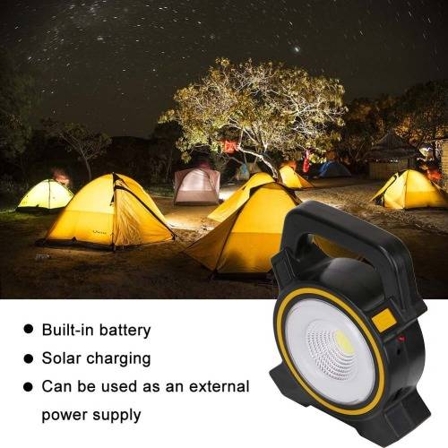 COB Work Light Micro USB+SOLAR Charging
