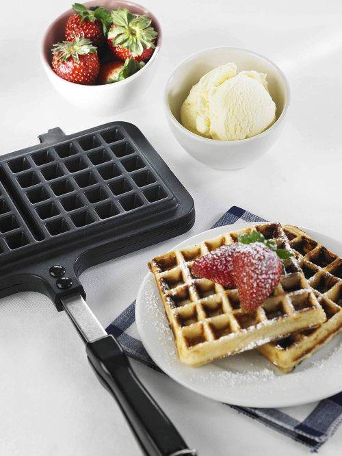 Household Waffle Pancake Maker Mold Pan Double Sided Non Stick Waffle Baking