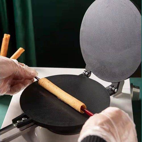 Ice Cream Waffle Cone Maker Ice Cream Cone Pan Crepe Maker Crispy Pan