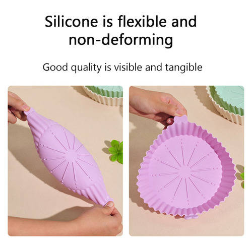 Nonstick Silicone Baking Mold Reusable Pan Pizza Cake Tray Microwave Baking Dish