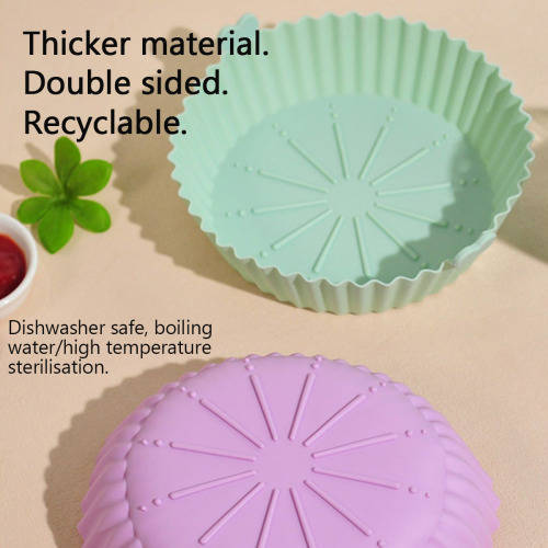 Nonstick Silicone Baking Mold Reusable Pan Pizza Cake Tray Microwave Baking Dish