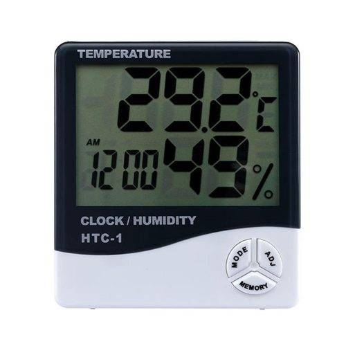 Temperature Humidity Meter And Clock