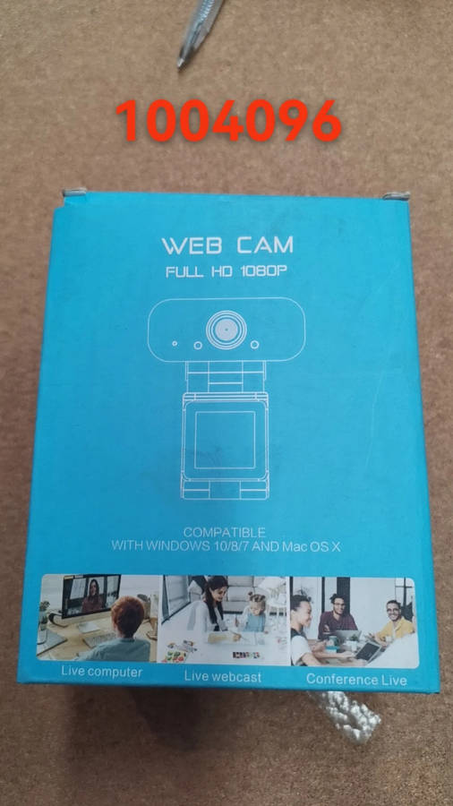 Full HD Webcam 1080p With Stand Camera Cover For Zoom