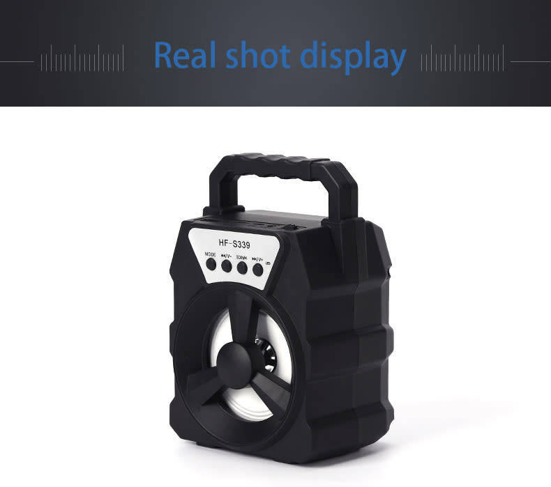 Multifunction  Speaker  Small Woofer with RGB Lights