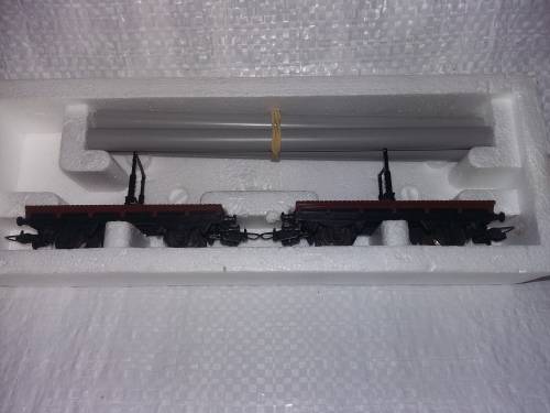 LIMA twin pipe wagon (boxed)