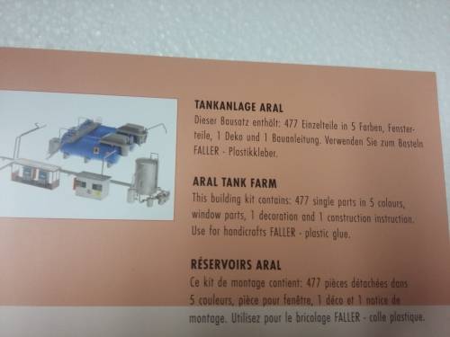 Faller - ARAL tank Farm