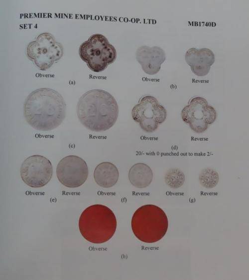 Premier Mine 2/- token (MB1740D)