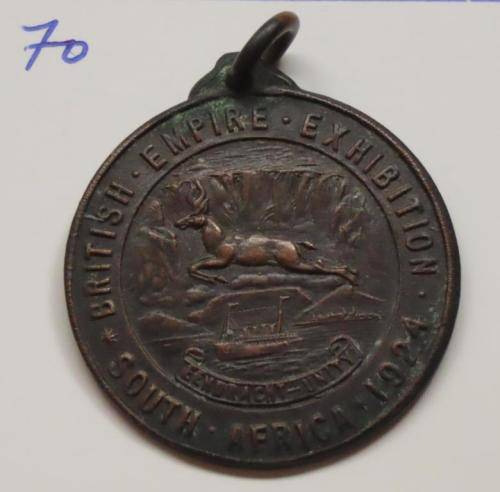 1924 British Empire Exhibition Medallion