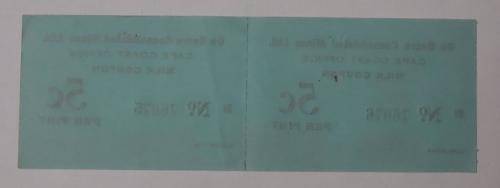 De Beers Mines Pint Milk token (MB555E)