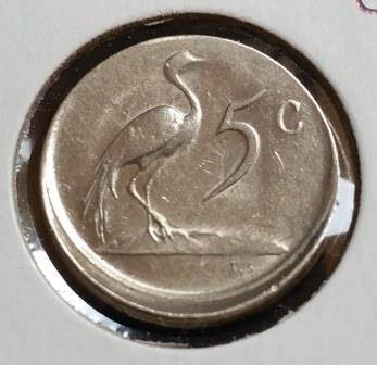 1983 5c - error / broadstrike / off centre