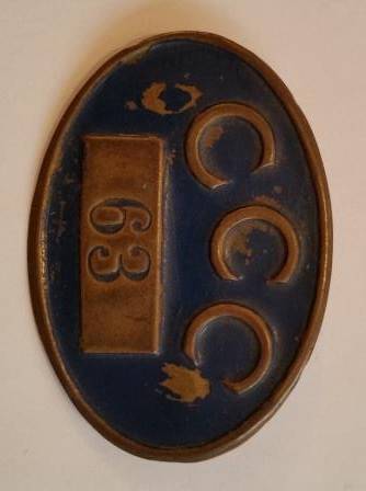 CCC (Capetown City Council?) employee badge