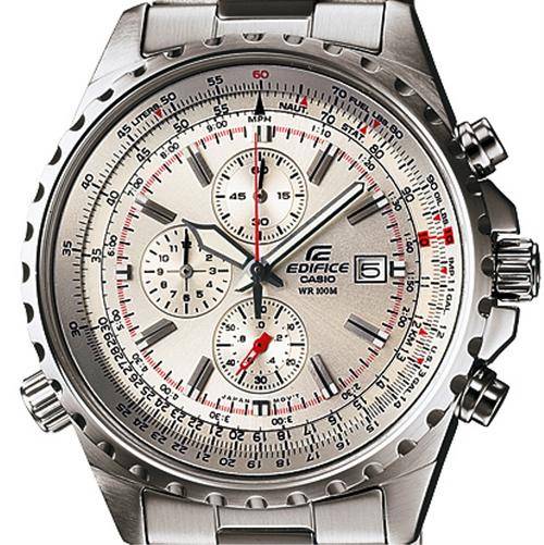 ** IN-STOCK ** CASIO EDIFICE PILOT CHRONOGRAPH WATCH ** BRAND NEW ** EF-527D-7AV