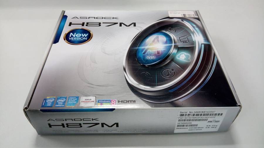 ASRock H87M Socket 1150 M-ATX Motherboard