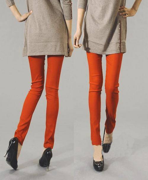 **Show Your Sexy Figure** Women Sexy  Slim Fit Skinny Stretch Pants Size M-L
