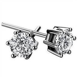 Fashion Jewelry Beautiful Gold Plated Earring With 30% Silver