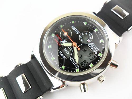 New  Mens  Rubber Strap Sport Watches