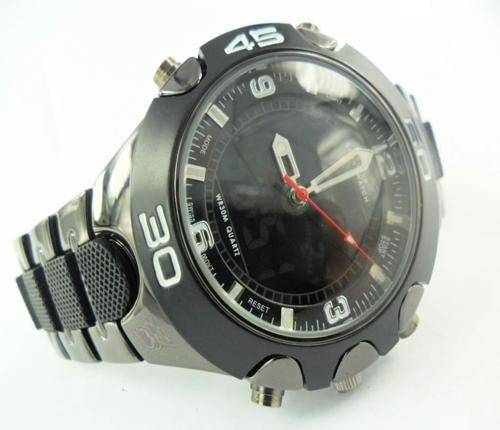 New! Alarm Mens  Sport Analog Digital  Watch