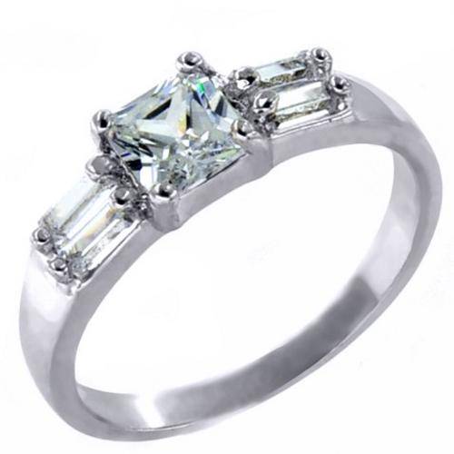 Fashion Jewelry Beautiful 5stone Round Brilliant Cut 18K GOLD PLATED RING!! Size 8#