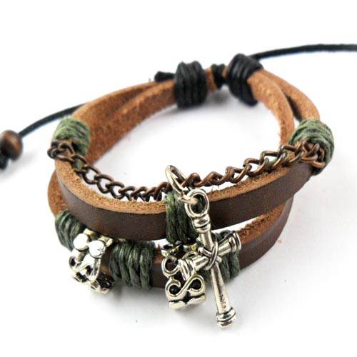 Hot Seller !!! -- European Fashion Genuine Leather Bracelet