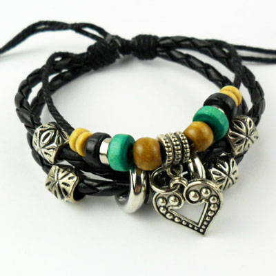Hot Seller !!! -- European Fashion Genuine Leather Bracelet