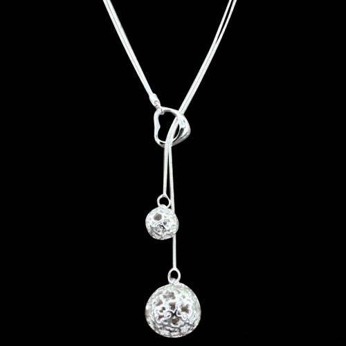 Fashion Jewelry Beautiful 925 Steel Silver Plated Necklaces !